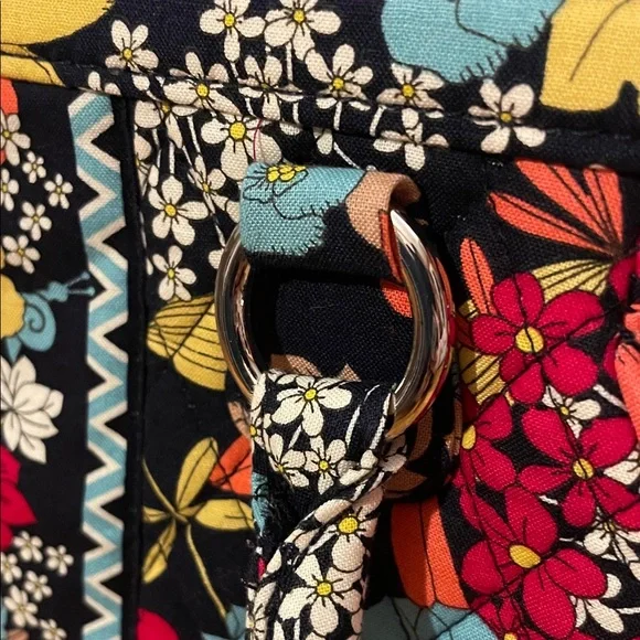 NWT Vera Bradley Floral Quilted Women's Frame Bag - Picture 5 of 11